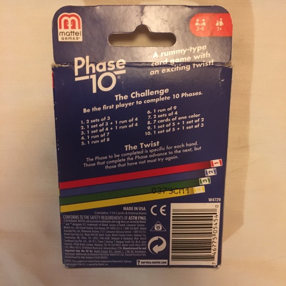 Phase 10 card game - Picture 2 of 2